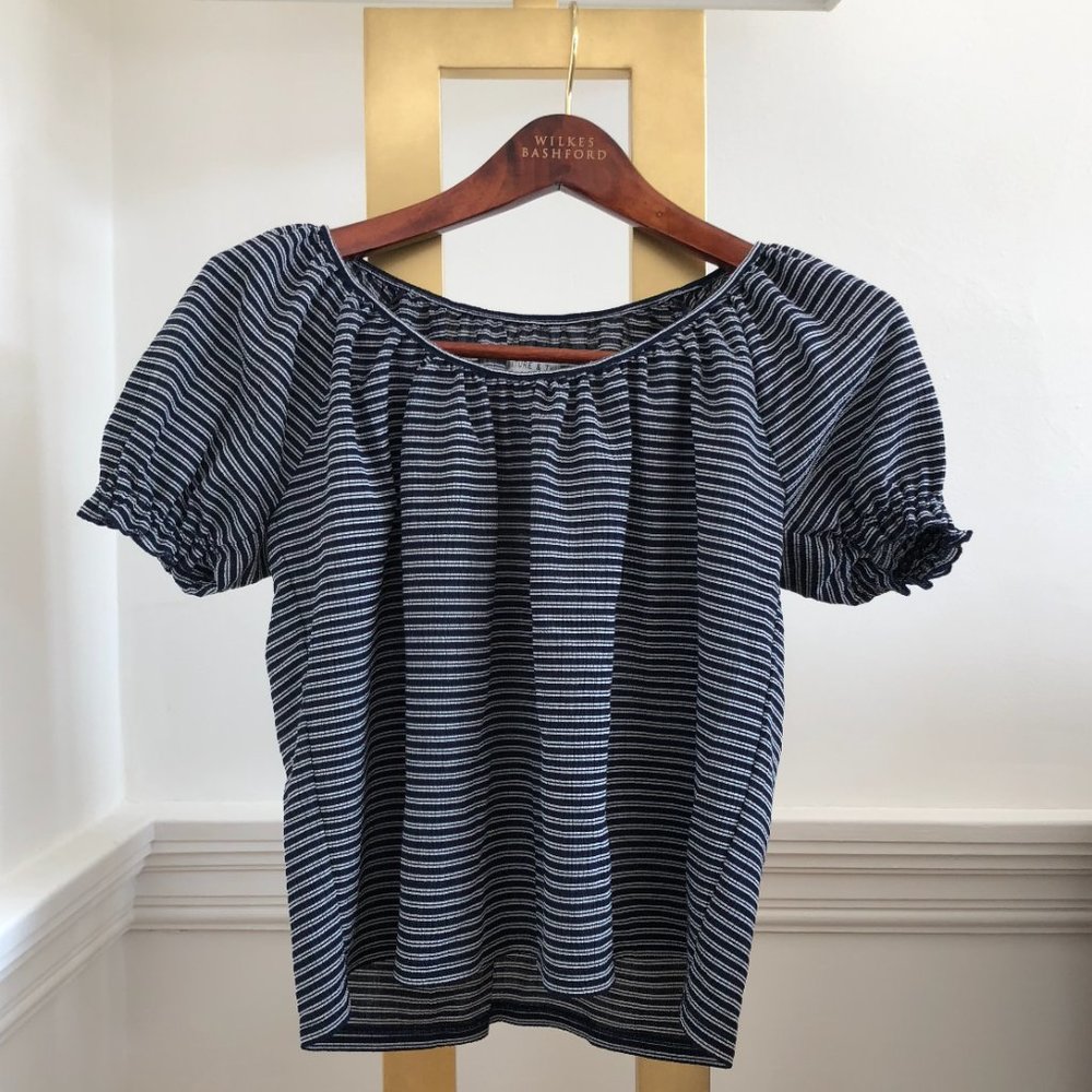Madewell Texture & Thread Ruffle Top - Picture 4 of 5